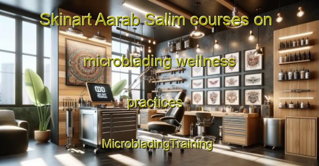 Skinart Aarab Salim courses on microblading wellness practices | #MicrobladingTraining #MicrobladingClasses #SkinartTraining-Lebanon