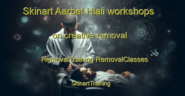 Skinart Aarbet Hlali workshops on creative removal | #RemovalTraining #RemovalClasses #SkinartTraining-Lebanon