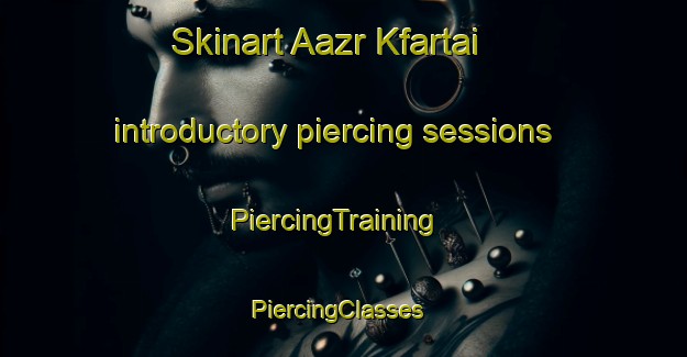 Skinart Aazr Kfartai introductory piercing sessions | PiercingTraining | PiercingClasses | SkinartTraining-Lebanon