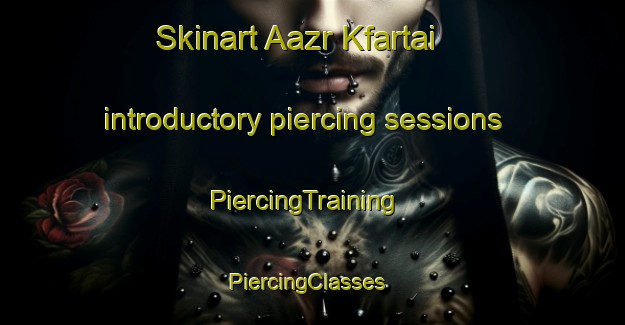 Skinart Aazr Kfartai introductory piercing sessions | PiercingTraining | PiercingClasses | SkinartTraining-Lebanon
