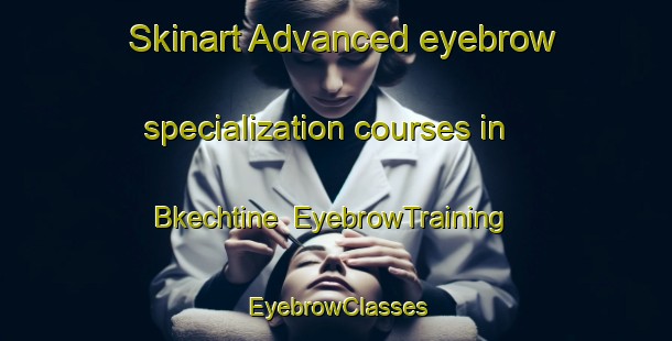 Skinart Advanced eyebrow specialization courses in Bkechtine | EyebrowTraining | EyebrowClasses | SkinartTraining-Lebanon