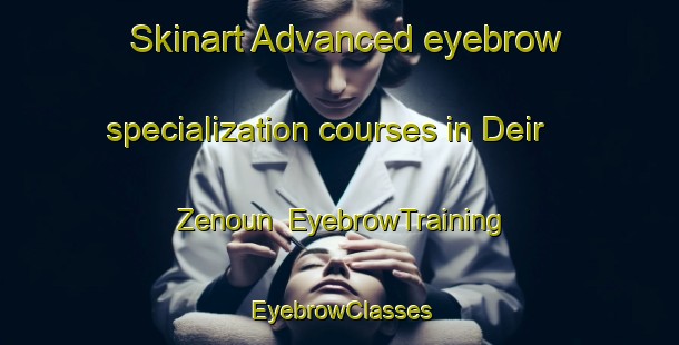 Skinart Advanced eyebrow specialization courses in Deir Zenoun | EyebrowTraining | EyebrowClasses | SkinartTraining-Lebanon