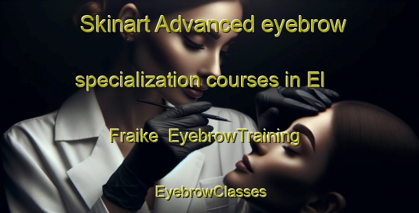 Skinart Advanced eyebrow specialization courses in El Fraike | EyebrowTraining | EyebrowClasses | SkinartTraining-Lebanon