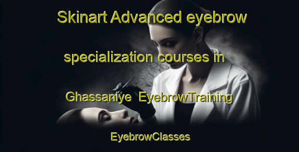 Skinart Advanced eyebrow specialization courses in Ghassaniye | EyebrowTraining | EyebrowClasses | SkinartTraining-Lebanon