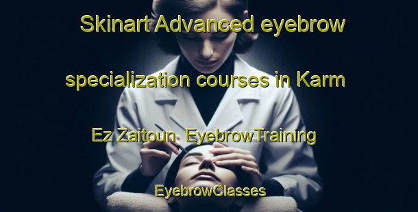 Skinart Advanced eyebrow specialization courses in Karm Ez Zaitoun | EyebrowTraining | EyebrowClasses | SkinartTraining-Lebanon