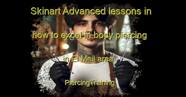 Skinart Advanced lessons in how to excel in body piercing in El Meil area | PiercingTraining | PiercingClasses | SkinartTraining-Lebanon