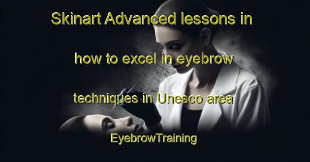 Skinart Advanced lessons in how to excel in eyebrow techniques in Unesco area | EyebrowTraining | EyebrowClasses | SkinartTraining-Lebanon