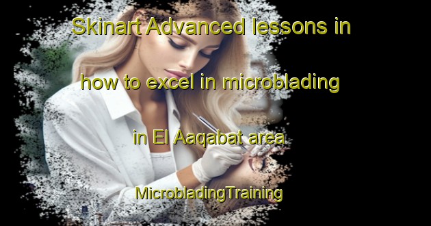 Skinart Advanced lessons in how to excel in microblading in El Aaqabat area | MicrobladingTraining | MicrobladingClasses | SkinartTraining-Lebanon