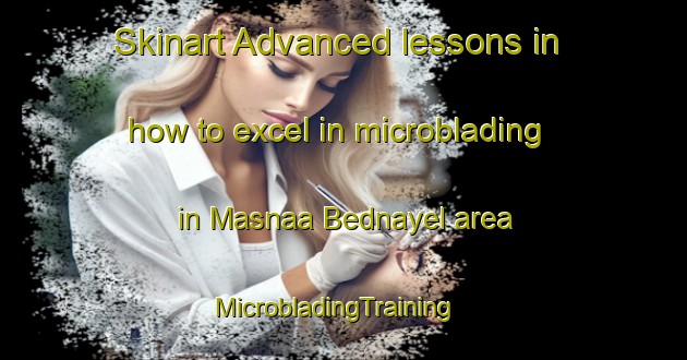 Skinart Advanced lessons in how to excel in microblading in Masnaa Bednayel area | MicrobladingTraining | MicrobladingClasses | SkinartTraining-Lebanon