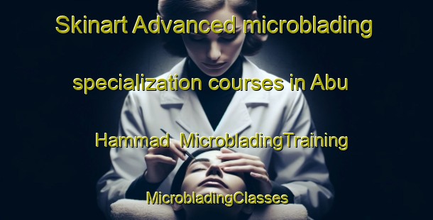 Skinart Advanced microblading specialization courses in Abu Hammad | #MicrobladingTraining #MicrobladingClasses #SkinartTraining-Lebanon