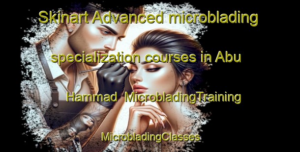 Skinart Advanced microblading specialization courses in Abu Hammad | #MicrobladingTraining #MicrobladingClasses #SkinartTraining-Lebanon