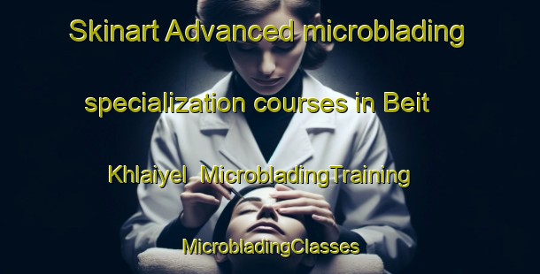 Skinart Advanced microblading specialization courses in Beit Khlaiyel | #MicrobladingTraining #MicrobladingClasses #SkinartTraining-Lebanon