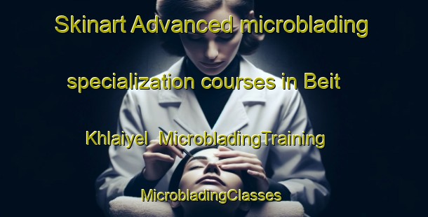 Skinart Advanced microblading specialization courses in Beit Khlaiyel | MicrobladingTraining | MicrobladingClasses | SkinartTraining-Lebanon