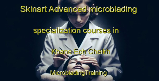 Skinart Advanced microblading specialization courses in Khane Ech Cheikh | #MicrobladingTraining #MicrobladingClasses #SkinartTraining-Lebanon