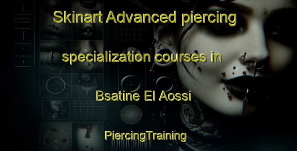 Skinart Advanced piercing specialization courses in Bsatine El Aossi | #PiercingTraining #PiercingClasses #SkinartTraining-Lebanon