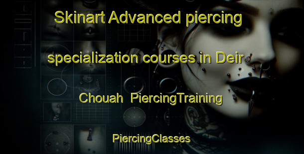 Skinart Advanced piercing specialization courses in Deir Chouah | #PiercingTraining #PiercingClasses #SkinartTraining-Lebanon