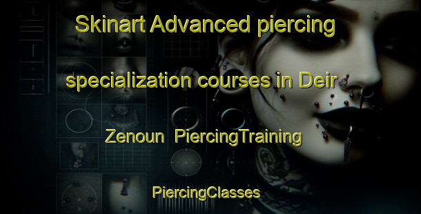 Skinart Advanced piercing specialization courses in Deir Zenoun | PiercingTraining | PiercingClasses | SkinartTraining-Lebanon