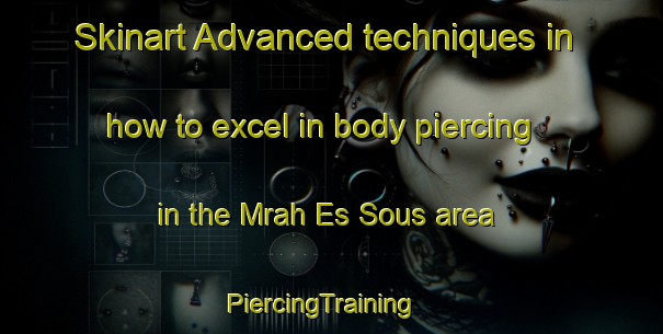 Skinart Advanced techniques in how to excel in body piercing in the Mrah Es Sous area | PiercingTraining | PiercingClasses | SkinartTraining-Lebanon