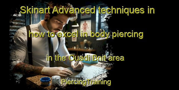 Skinart Advanced techniques in how to excel in body piercing in the Ouadi Bnit area | PiercingTraining | PiercingClasses | SkinartTraining-Lebanon