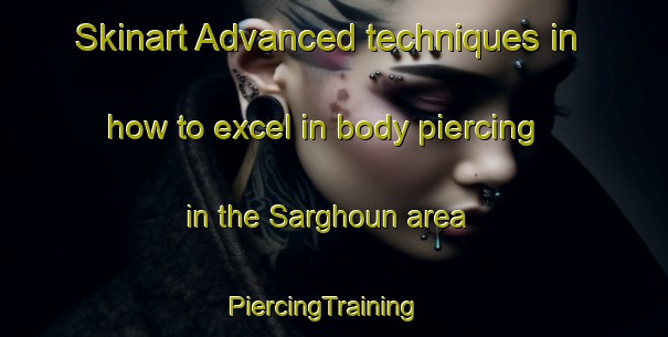 Skinart Advanced techniques in how to excel in body piercing in the Sarghoun area | PiercingTraining | PiercingClasses | SkinartTraining-Lebanon