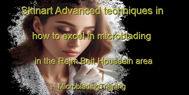 Skinart Advanced techniques in how to excel in microblading in the Rejm Beit Houssein area | MicrobladingTraining | MicrobladingClasses | SkinartTraining-Lebanon
