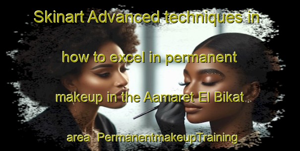 Skinart Advanced techniques in how to excel in permanent makeup in the Aamaret El Bikat area | PermanentmakeupTraining | PermanentmakeupClasses | SkinartTraining-Lebanon
