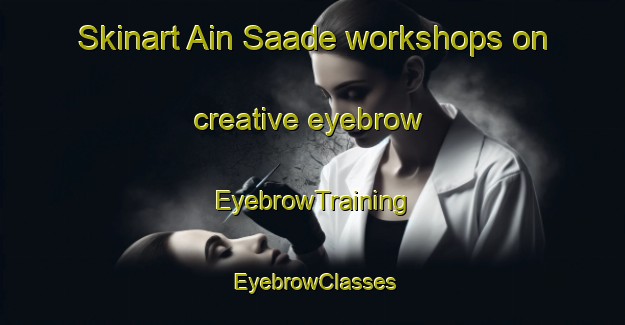Skinart Ain Saade workshops on creative eyebrow | EyebrowTraining | EyebrowClasses | SkinartTraining-Lebanon
