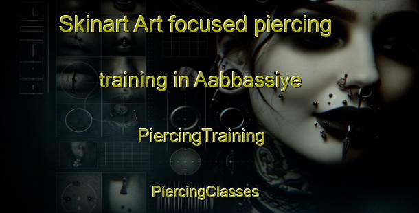 Skinart Art-focused piercing training in Aabbassiye | PiercingTraining | PiercingClasses | SkinartTraining-Lebanon