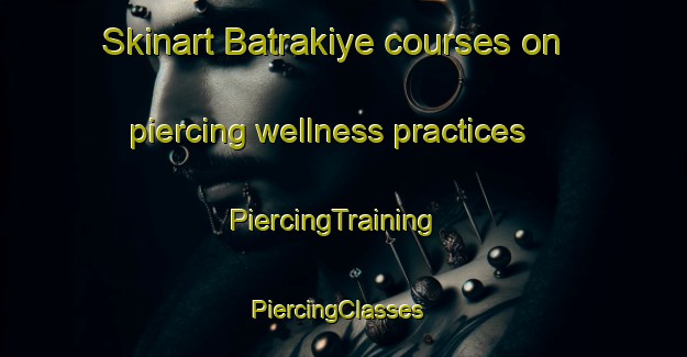 Skinart Batrakiye courses on piercing wellness practices | PiercingTraining | PiercingClasses | SkinartTraining-Lebanon