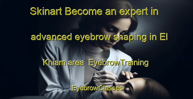 Skinart Become an expert in advanced eyebrow shaping in El Khiam area | EyebrowTraining | EyebrowClasses | SkinartTraining-Lebanon