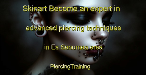 Skinart Become an expert in advanced piercing techniques in Es Saoumaa area | PiercingTraining | PiercingClasses | SkinartTraining-Lebanon