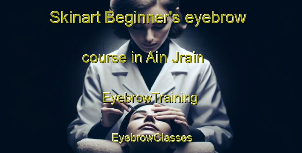 Skinart Beginner's eyebrow course in Ain Jrain | EyebrowTraining | EyebrowClasses | SkinartTraining-Lebanon
