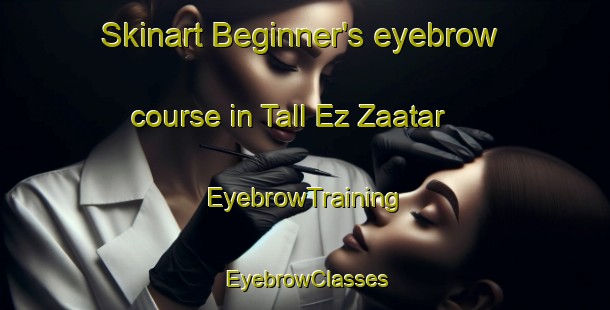 Skinart Beginner's eyebrow course in Tall Ez Zaatar | EyebrowTraining | EyebrowClasses | SkinartTraining-Lebanon