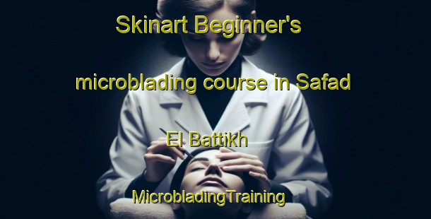 Skinart Beginner's microblading course in Safad El Battikh | MicrobladingTraining | MicrobladingClasses | SkinartTraining-Lebanon