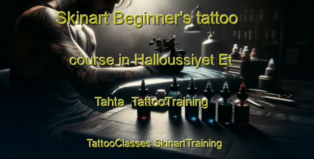 Skinart Beginner's tattoo course in Halloussiyet Et Tahta | #TattooTraining #TattooClasses #SkinartTraining-Lebanon