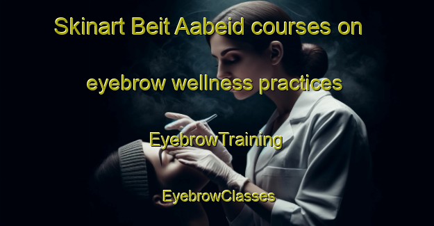 Skinart Beit Aabeid courses on eyebrow wellness practices | EyebrowTraining | EyebrowClasses | SkinartTraining-Lebanon