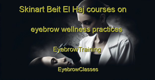 Skinart Beit El Haj courses on eyebrow wellness practices | EyebrowTraining | EyebrowClasses | SkinartTraining-Lebanon