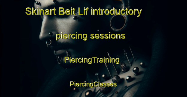 Skinart Beit Lif introductory piercing sessions | #PiercingTraining #PiercingClasses #SkinartTraining-Lebanon