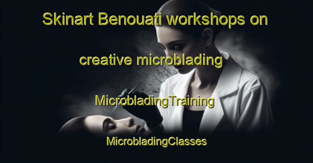 Skinart Benouati workshops on creative microblading | #MicrobladingTraining #MicrobladingClasses #SkinartTraining-Lebanon