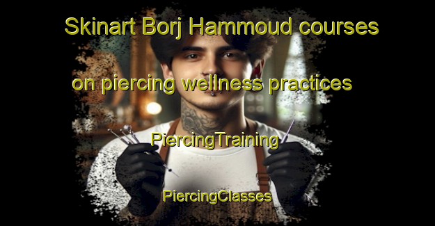 Skinart Borj Hammoud courses on piercing wellness practices | #PiercingTraining #PiercingClasses #SkinartTraining-Lebanon