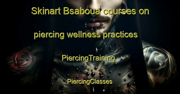 Skinart Bsaboua courses on piercing wellness practices | #PiercingTraining #PiercingClasses #SkinartTraining-Lebanon