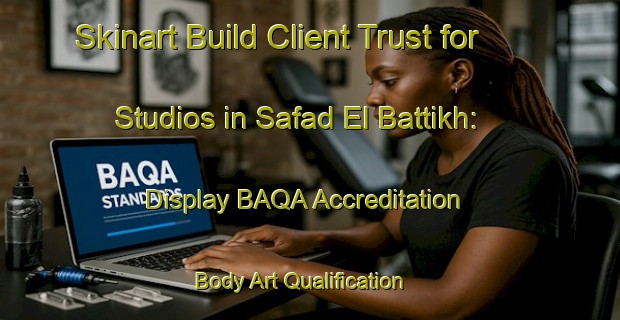 Skinart Build Client Trust for Studios in Safad El Battikh: Display BAQA Accreditation | Body Art Qualification Authority | BAQA-Lebanon