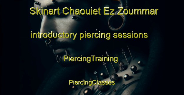 Skinart Chaouiet Ez Zoummar introductory piercing sessions | #PiercingTraining #PiercingClasses #SkinartTraining-Lebanon