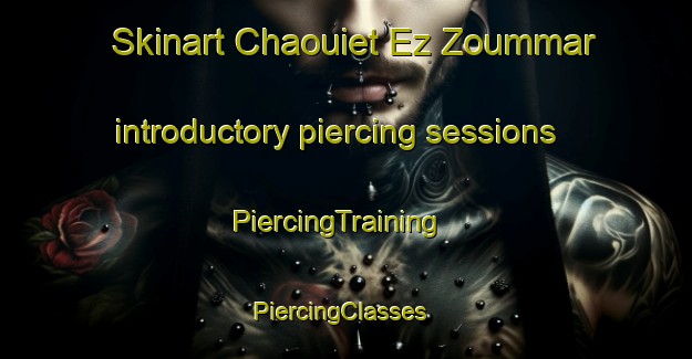 Skinart Chaouiet Ez Zoummar introductory piercing sessions | PiercingTraining | PiercingClasses | SkinartTraining-Lebanon