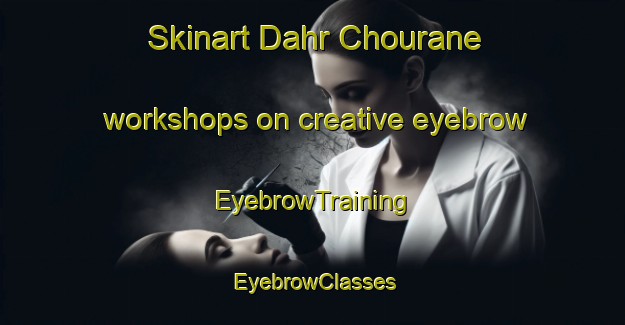 Skinart Dahr Chourane workshops on creative eyebrow | EyebrowTraining | EyebrowClasses | SkinartTraining-Lebanon