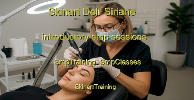 Skinart Deir Siriane introductory smp sessions | SmpTraining | SmpClasses | SkinartTraining-Lebanon