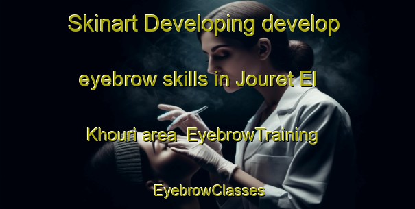 Skinart Developing develop eyebrow skills in Jouret El Khouri area | EyebrowTraining | EyebrowClasses | SkinartTraining-Lebanon