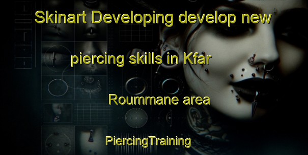 Skinart Developing develop new piercing skills in Kfar Roummane area | PiercingTraining | PiercingClasses | SkinartTraining-Lebanon