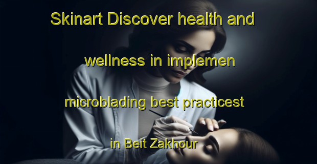 Skinart Discover health and wellness in implemen microblading best practicest in Beit Zakhour | MicrobladingTraining | MicrobladingClasses | SkinartTraining-Lebanon