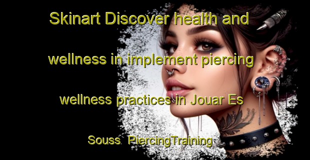 Skinart Discover health and wellness in implement piercing wellness practices in Jouar Es Souss | PiercingTraining | PiercingClasses | SkinartTraining-Lebanon